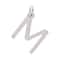 12 Pack: Sterling Silver Alphabet Charm by Bead Landing™